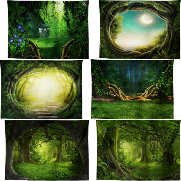 Dream Forest Series Party Banquet Decoration Tapestry Photography Background Cloth, Series 1