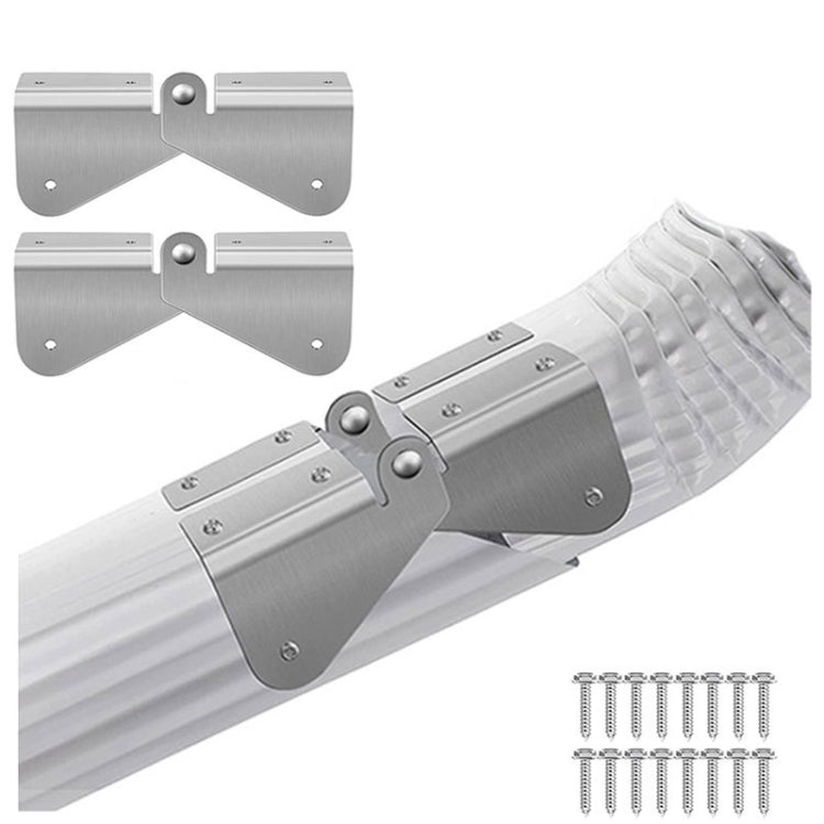 Gutter Extension Hinge Downspout Extension Flip-Up Hinge For Rectangle Or Square Downspout