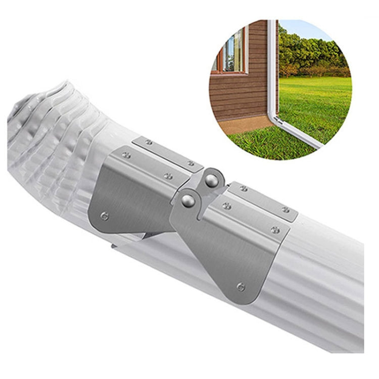 Gutter Extension Hinge Downspout Extension Flip-Up Hinge For Rectangle Or Square Downspout My Store