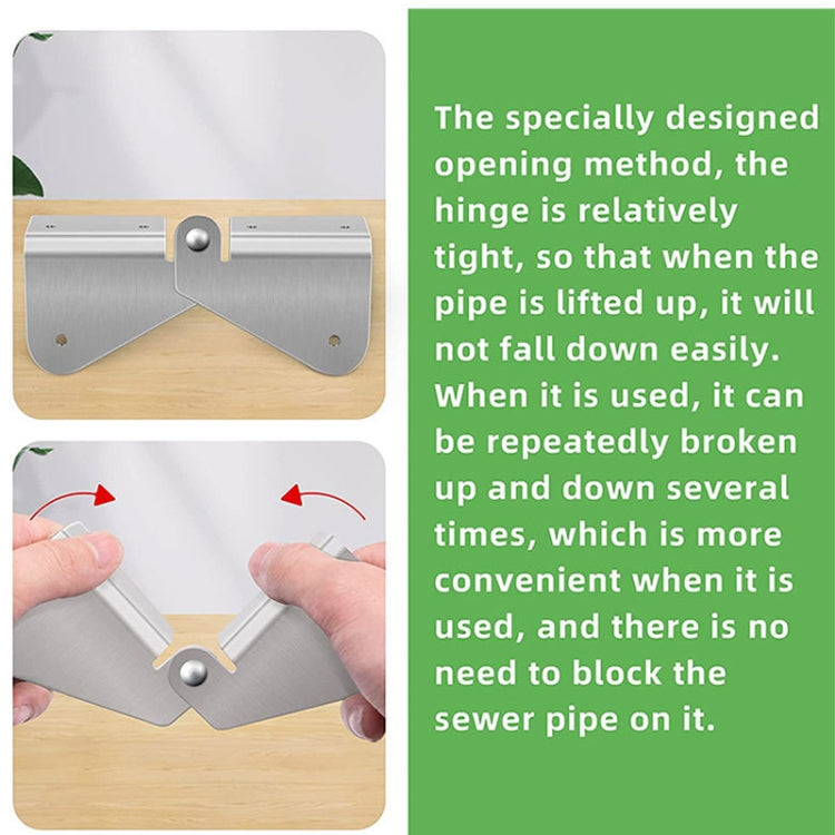 Gutter Extension Hinge Downspout Extension Flip-Up Hinge For Rectangle Or Square Downspout My Store