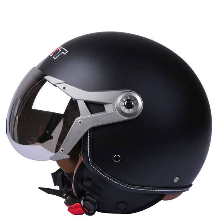 GXT Electric Vehicle Half Cover Helmet Four Seasons Retro Helmet