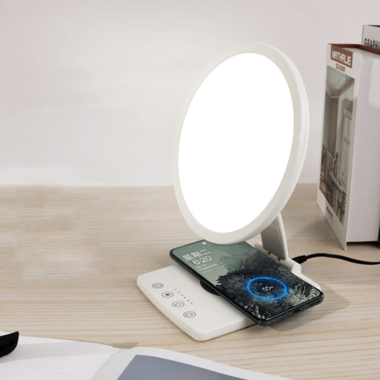 Wireless Charger SAD Therapy Light Intelligent Timing Emotional Physiotherapy Light