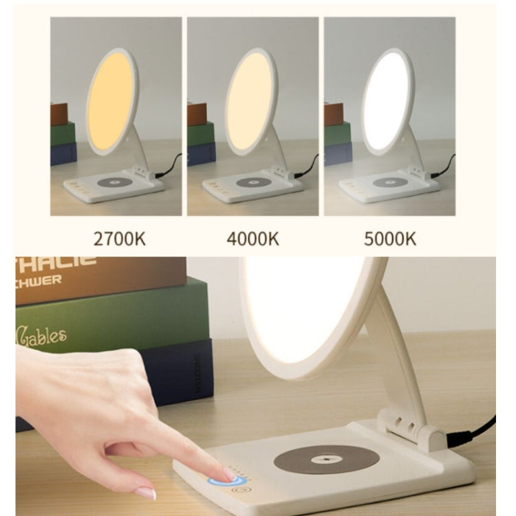 Wireless Charger SAD Therapy Light Intelligent Timing Emotional Physiotherapy Light