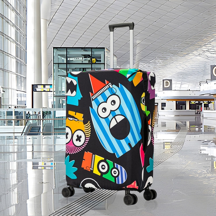 Graffiti Luggage Dust Cover Outdoor Travel Thick Elastic Luggage Protective Cover, Series 1 Reluova