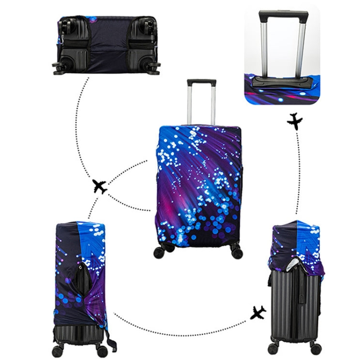 Graffiti Luggage Dust Cover Outdoor Travel Thick Elastic Luggage Protective Cover, Series 1