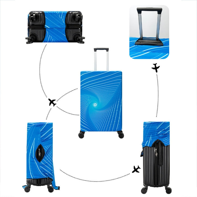 Outdoor Travel Thick Luggage Protective Cover Trolley Case Dust Cover Reluova