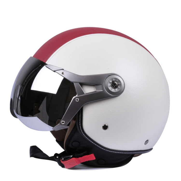 GXT Electric Vehicle Half Cover Four Seasons Retro Helmet