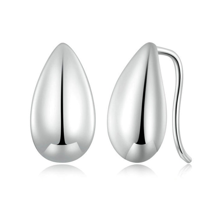 S925 Sterling Silver Water Drop Glare Earrings Reluova