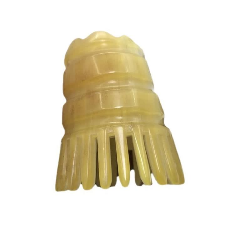 Cylindrical Horn Comb Short Shampoo Brush, Color Random Delivery Reluova