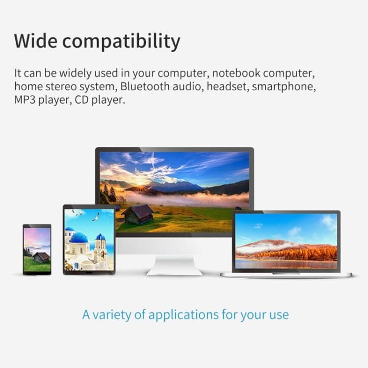3 In 1 Bluetooth 5.0 Adapter TV Computer Wireless Audio Receiving Transmitter