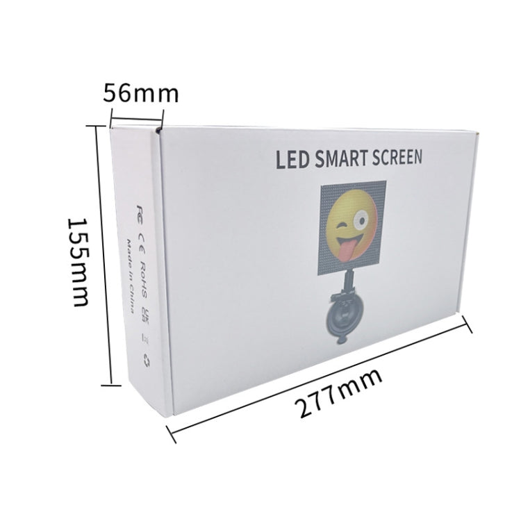 LED Dynamic Emoji Car Display Screen 5V USB Interface