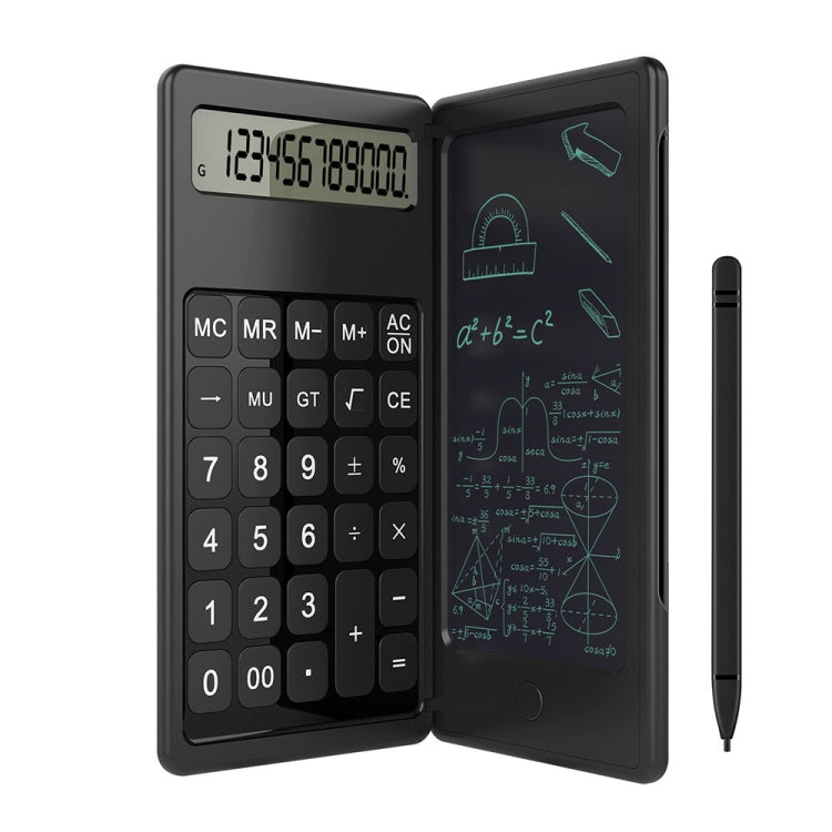 6 inch Learning Business Office Portable Foldable LCD Writing Board Calculator Reluova