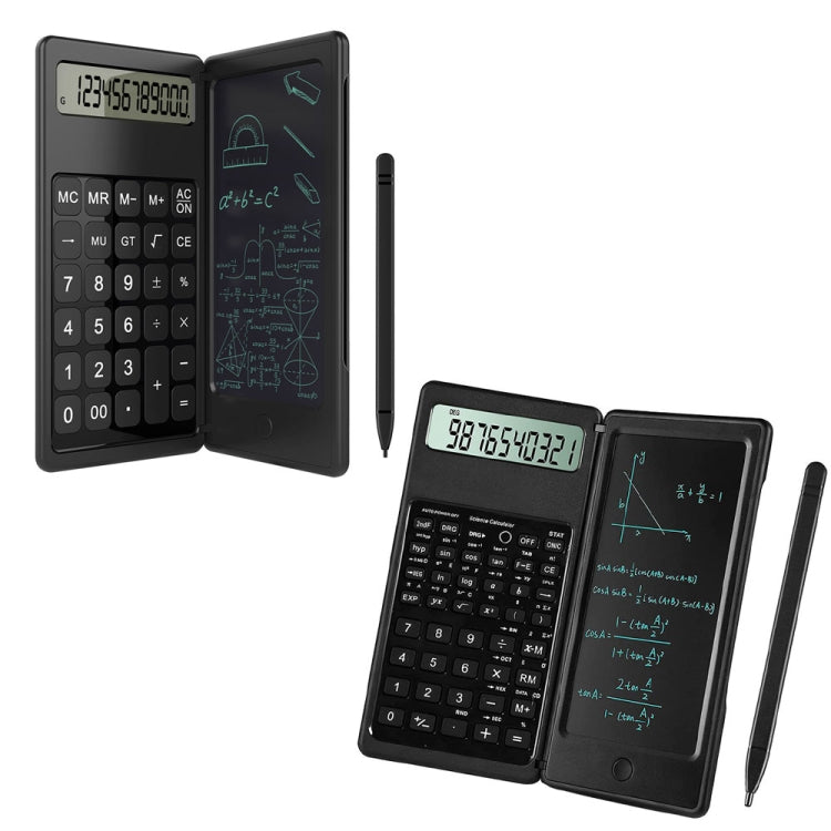 6 inch Learning Business Office Portable Foldable LCD Writing Board Calculator Reluova