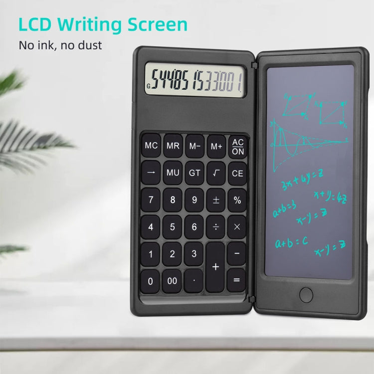 6 inch Learning Business Office Portable Foldable LCD Writing Board Calculator Reluova