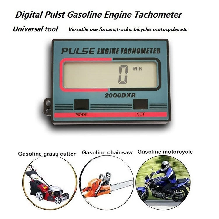 Chainsaw Tachometer Lawn Mower Speedometer Gasoline Engine Tester Reluova