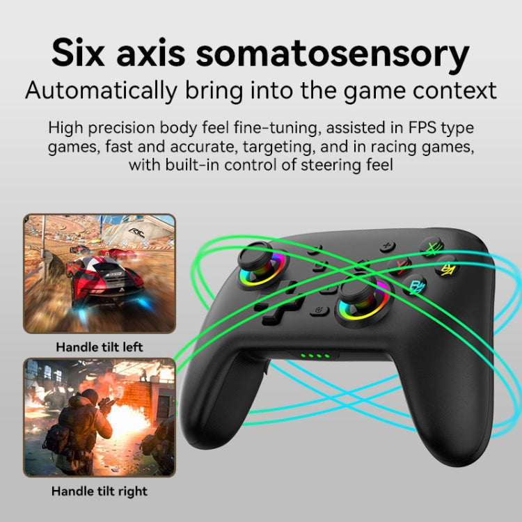 Wireless Bluetooth Somatosensory Vibration Gamepad for Nintendo Switch/Switch PRO