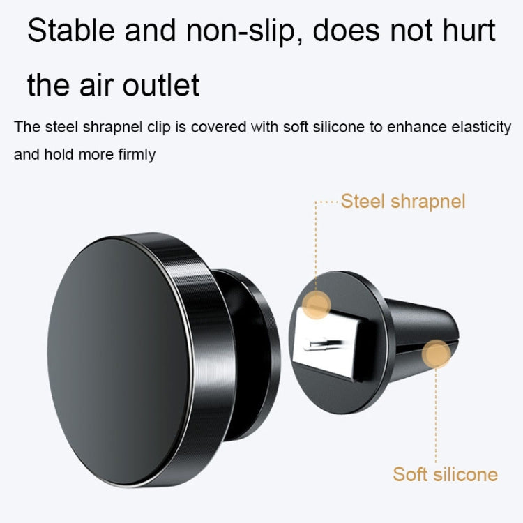 Air Outlet Type Aluminum Alloy Car Magnetic Suction Bracket Navigation Phone Holder ÎҵÄÉ̵ê