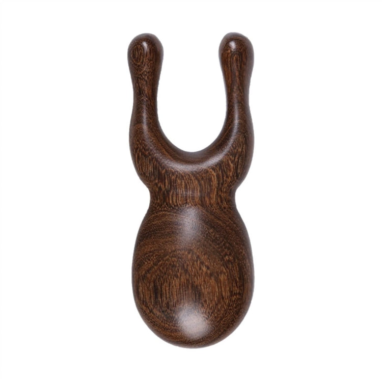 Gold Sandalwood Solid Wood Massage Eye Scraping And Nose Massage, Color Random Delivery Reluova