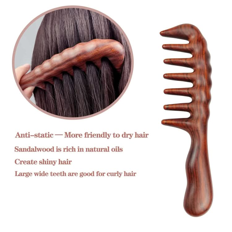 Meridian Massage Wooden Comb Reluova