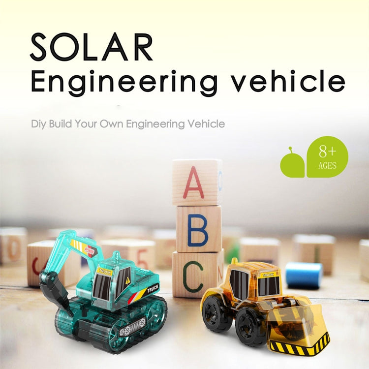 DIY Solar Toys Assembled Engineering Vehicle Model Educational Toy