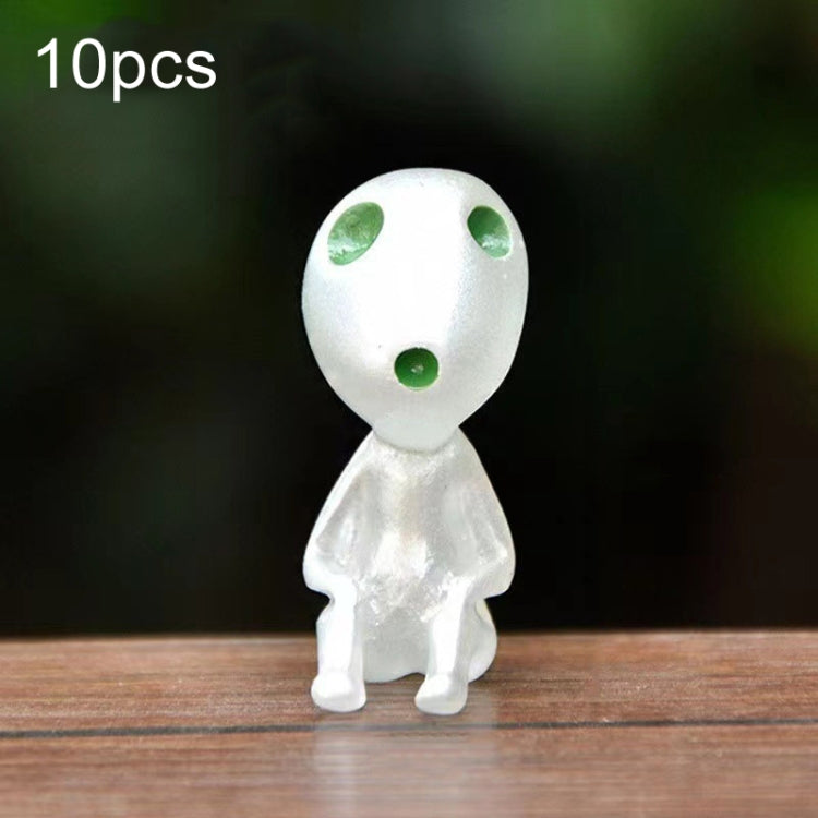 Halloween Alien Ghost Micro Landscape Ornament