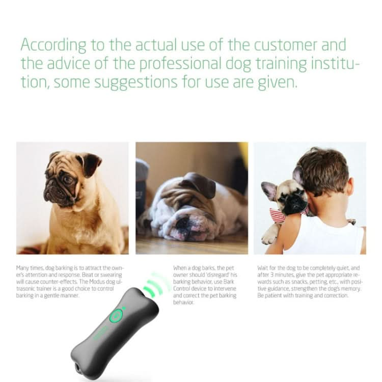 Ultrasonic Automatic Dog Barking Device Handheld Dog Training Device Dog Repellent - Reluova