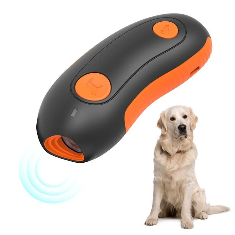 Ultrasonic Pet Trainer Handheld Sonic Dog Repeller Portable Electronic Dog Trainer - Reluova