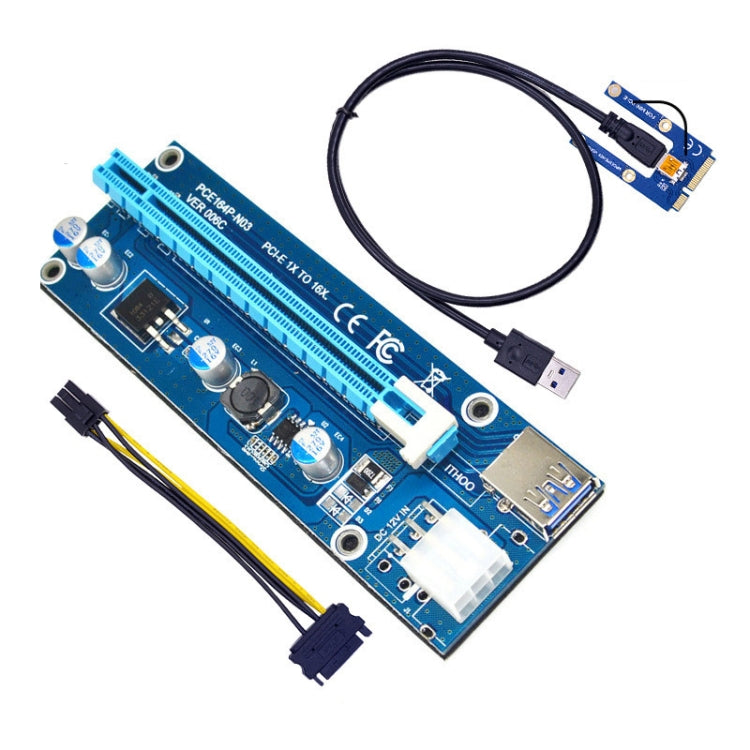 PCE164P-N03 VER006C Mini PCI-E 1X To 16X Riser For Laptop External Image Card My Store