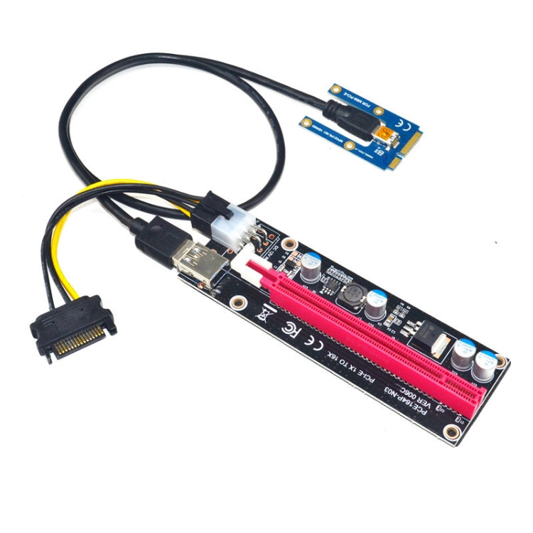 PCE164P-N03 VER006C Mini PCI-E 1X To 16X Riser For Laptop External Image Card My Store