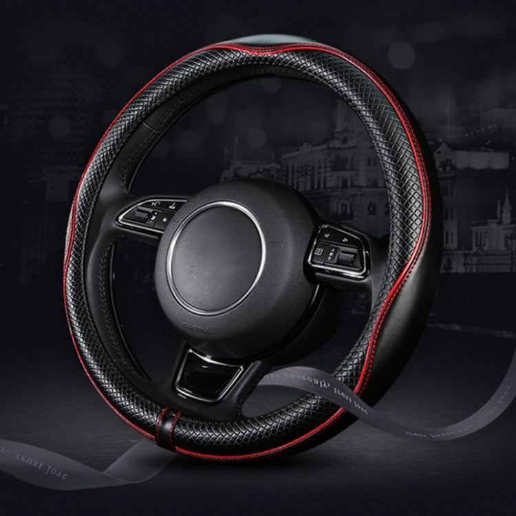 38cm Car Embossed Leather Steering Wheel Cover ÎҵÄÉ̵ê