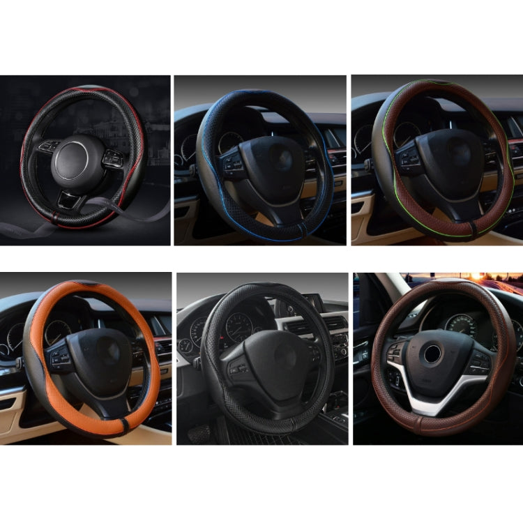 38cm Car Embossed Leather Steering Wheel Cover ÎҵÄÉ̵ê