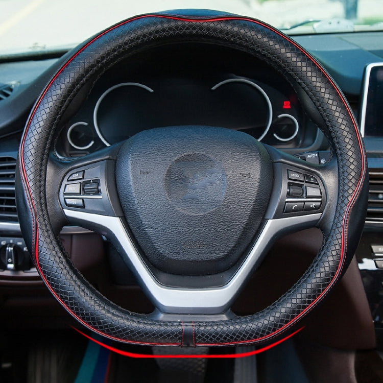 38cm Car Embossed Leather Steering Wheel Cover ÎҵÄÉ̵ê