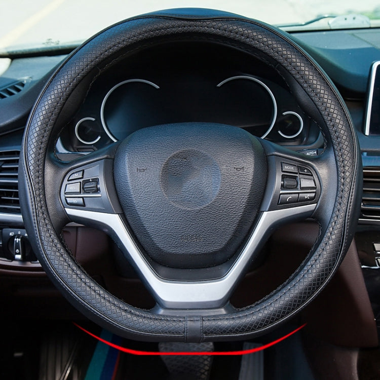 38cm Car Embossed Leather Steering Wheel Cover ÎҵÄÉ̵ê