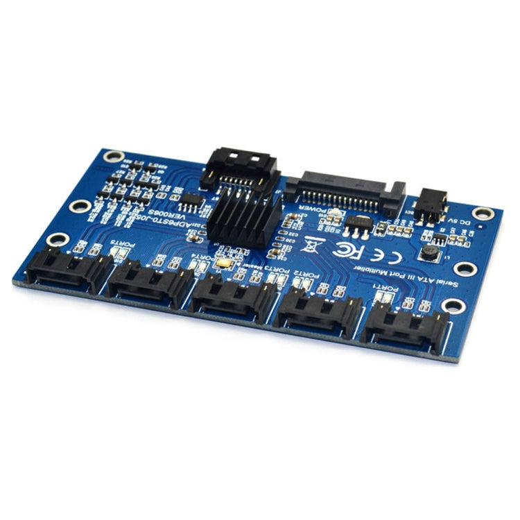 SATA Expansion Card 1 to 5 Port Riser Card