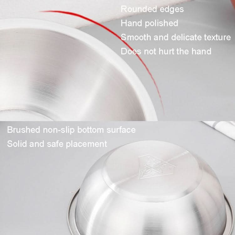 304 Stainless Steel Basin Home Multifunctional Soup Bow-Reluova