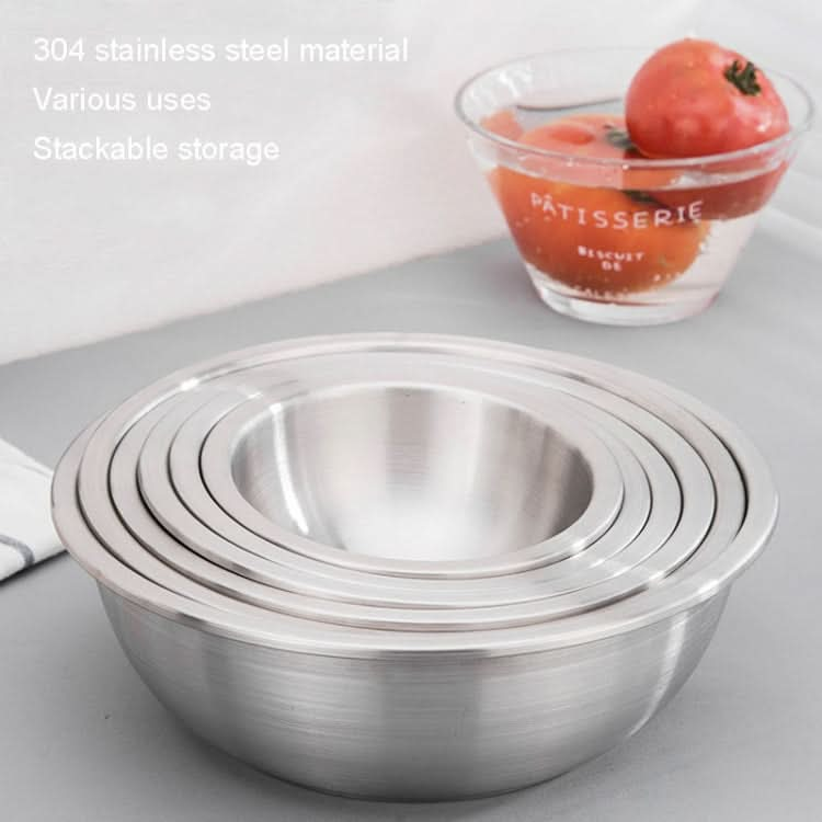 304 Stainless Steel Basin Home Multifunctional Soup Bow-Reluova