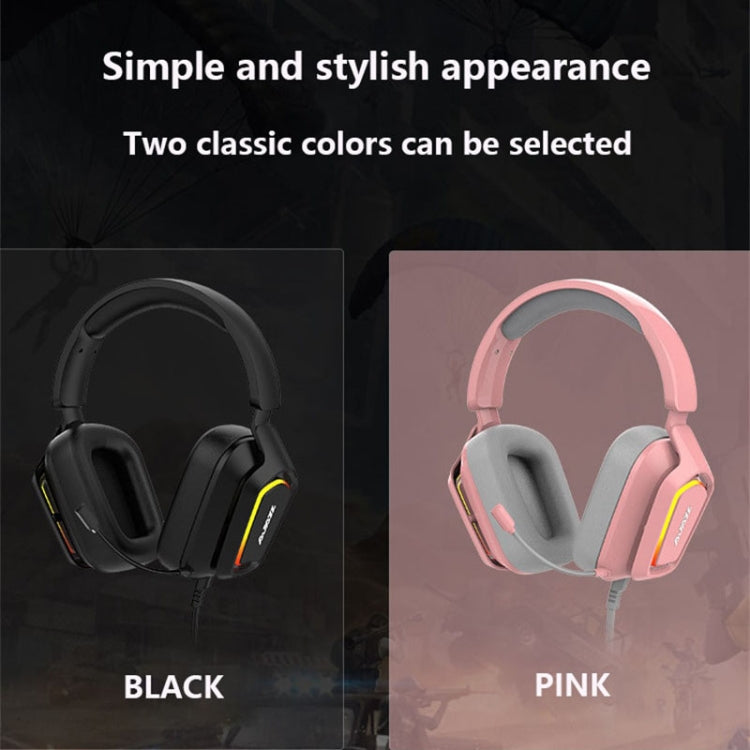 Ajazz AX368 Computer Game Audio Recognition RGB Headset My Store