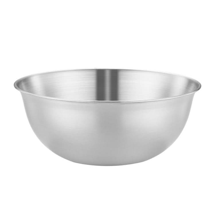 304 Stainless Steel Cooking Basin With Scale Thickening Mixing Basin Salad Bowl-Reluova