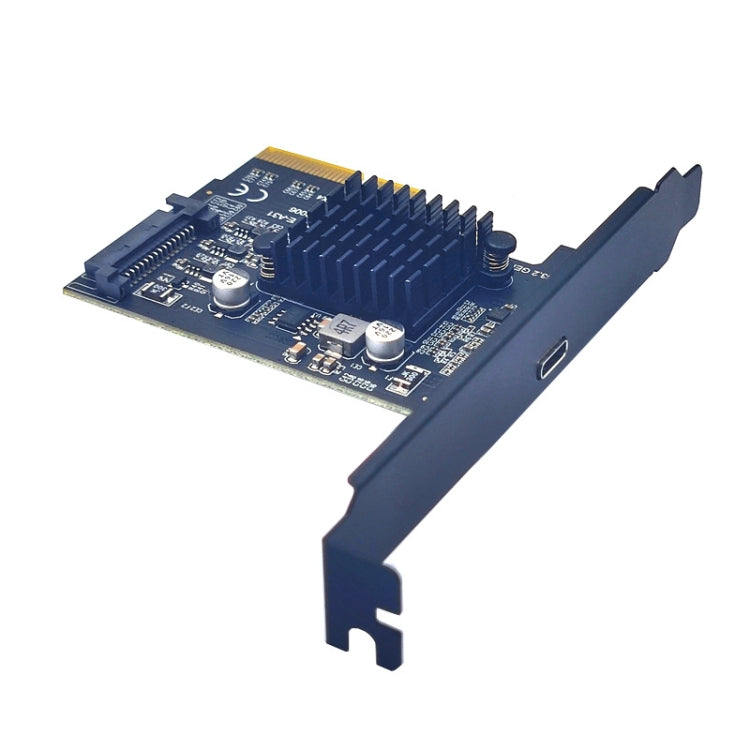 PCI-E 4X To  USB3.2 Gen2x2 Type-C 20Gbps SATA Expansion Card Asmedia ASM3242 Chip My Store