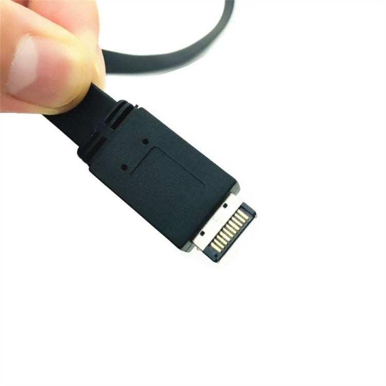 USB 3.1 Type-E To USB-C / Type-C Connector Front Panel Header