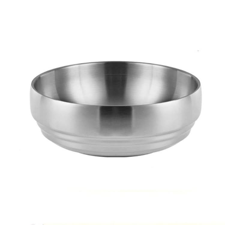 Stainless Steel Double Thickened Cold Noodle Bowl Rice Bowl - Reluova