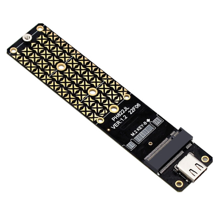 NGFF M.2 Bkey SATA Hard Disk SSD To USB3.1 Type-C / USB-C Expansion Card Conversion Board