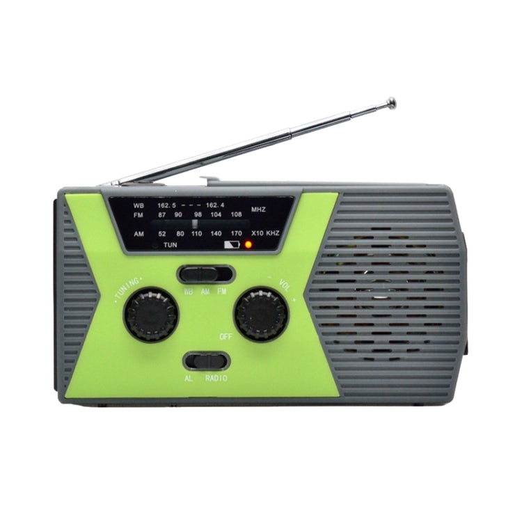 Emergency Radio Portable Hand Crank Solar Powered Radio Reluova