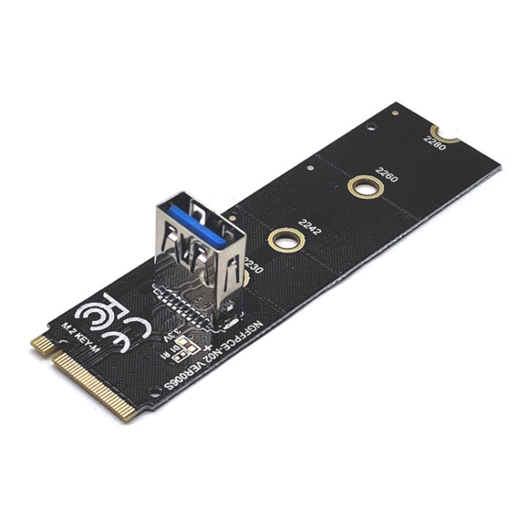 M.2 NVME To USB 3.0 PCI-E Expansion Card  Adapter for Graphics Card