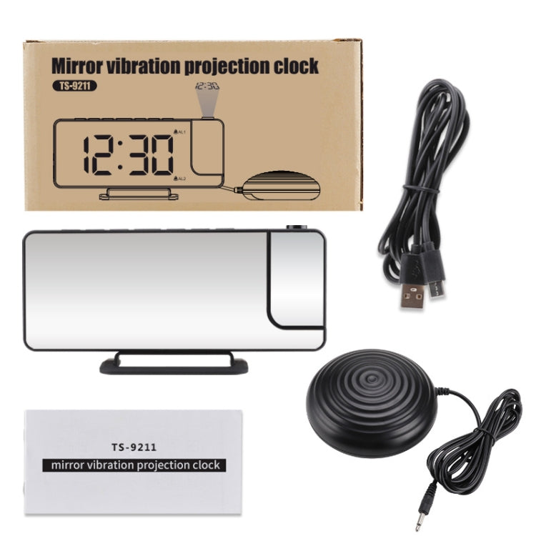 Mirror Projection Clock 2 Groups Alarm Mode with Vibrator My Store