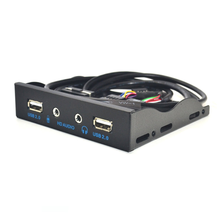 3.5-Inch  2 USB 2.0+HD AUDIO Port Desktop PC Case Floppy Drive Front Panel