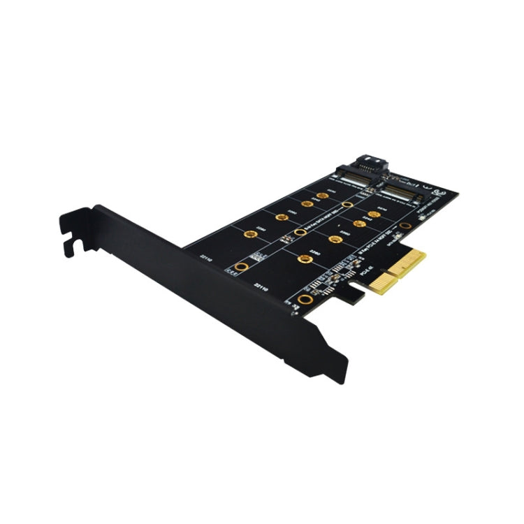 M.2 PCIe SSD Adapter Card PCIE 4x to M.2 Key M B Dual Interface Card My Store