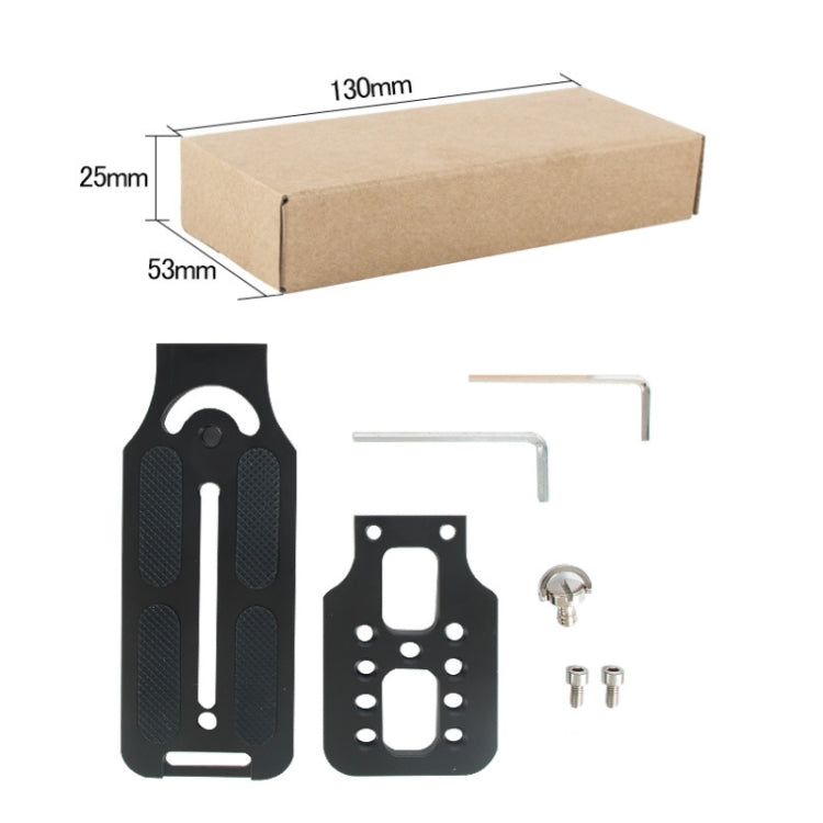 BEXIN  L130-50 Camera Quick Release Plate L-shaped Vertical Board