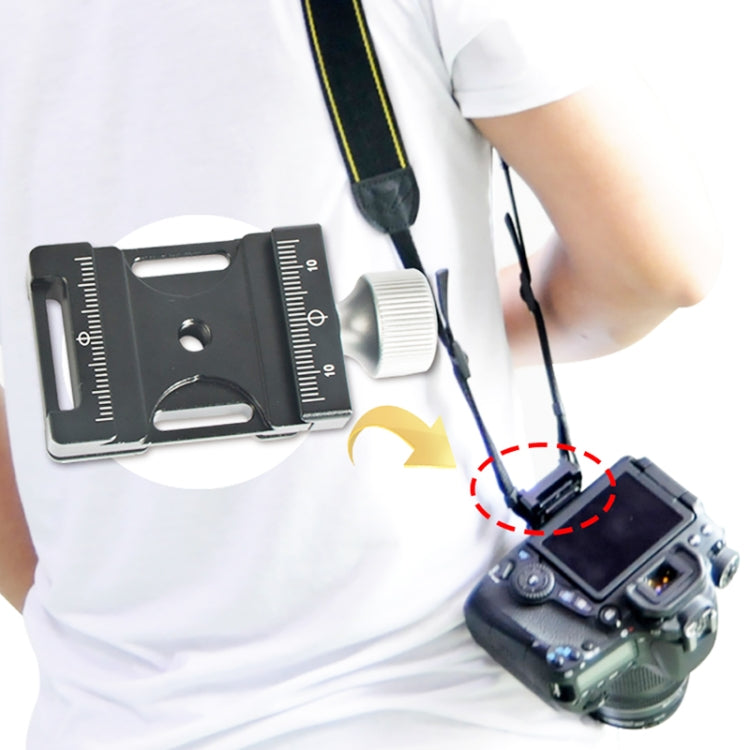 BEXIN QJ-05 Camera Shoulder Strap Clamp Quick Release Plate Clamp Ball Head Adapter My Store