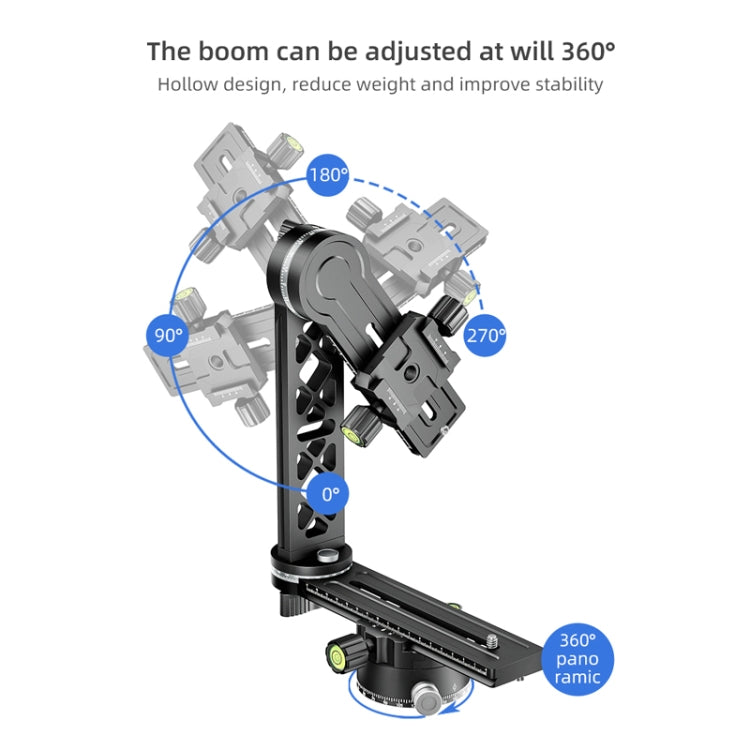 BEXIN  GH-720A Tripod Head  720 Degree Rotating Panorama Head